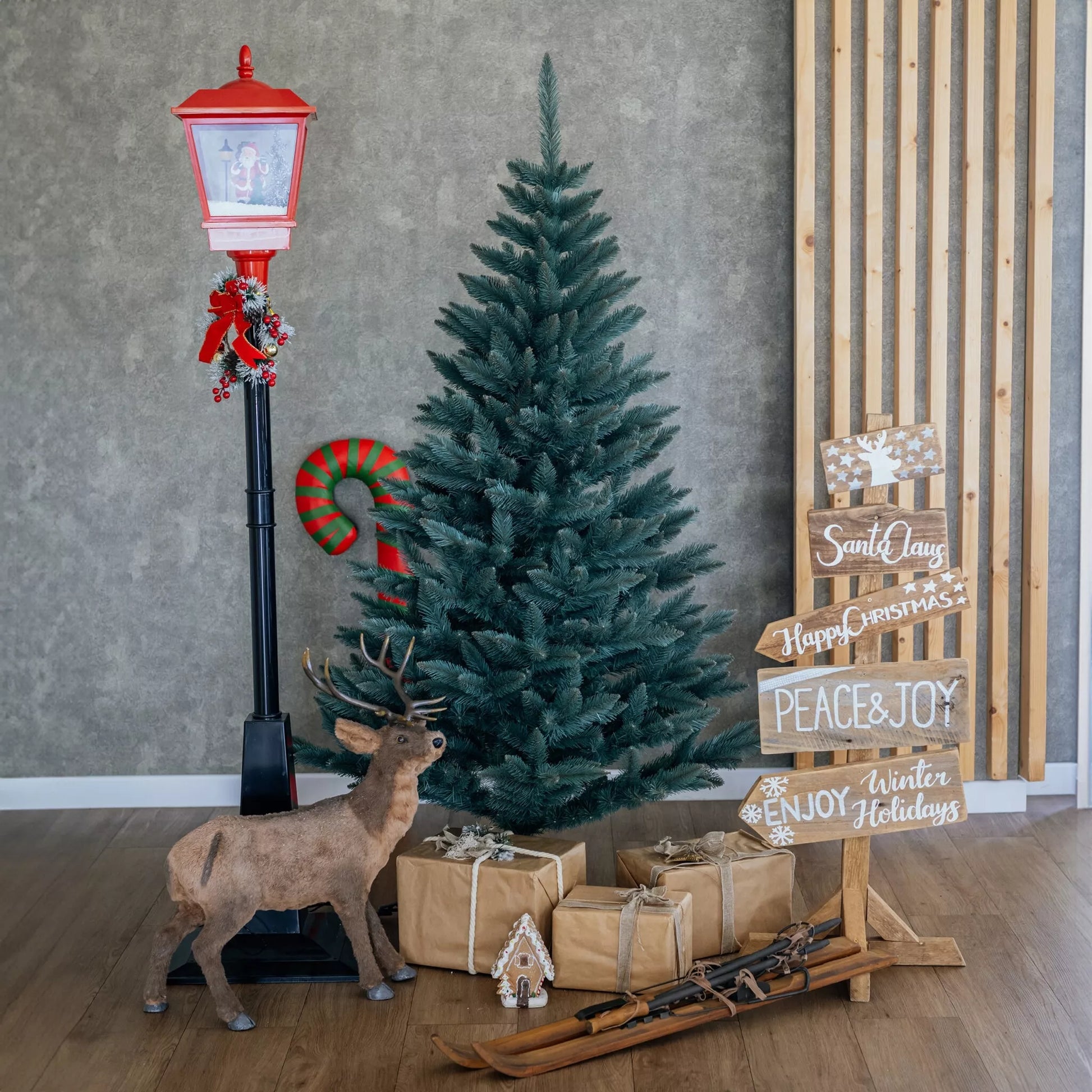 120 cm Dirbtinė Kalėdų eglutė Siberian Spruce