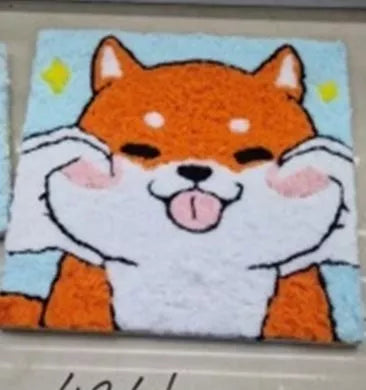 30X30 cm vilnos paveikslas