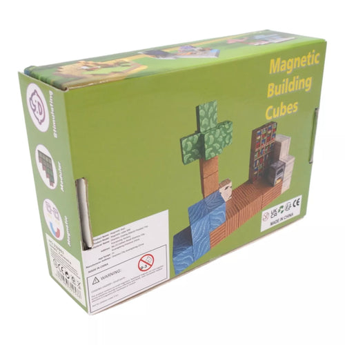 50 magnetinių kubelių rinkinys