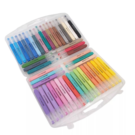 Akrilinių flomasterių rinkinys „HongYao“ – 48 spalvos