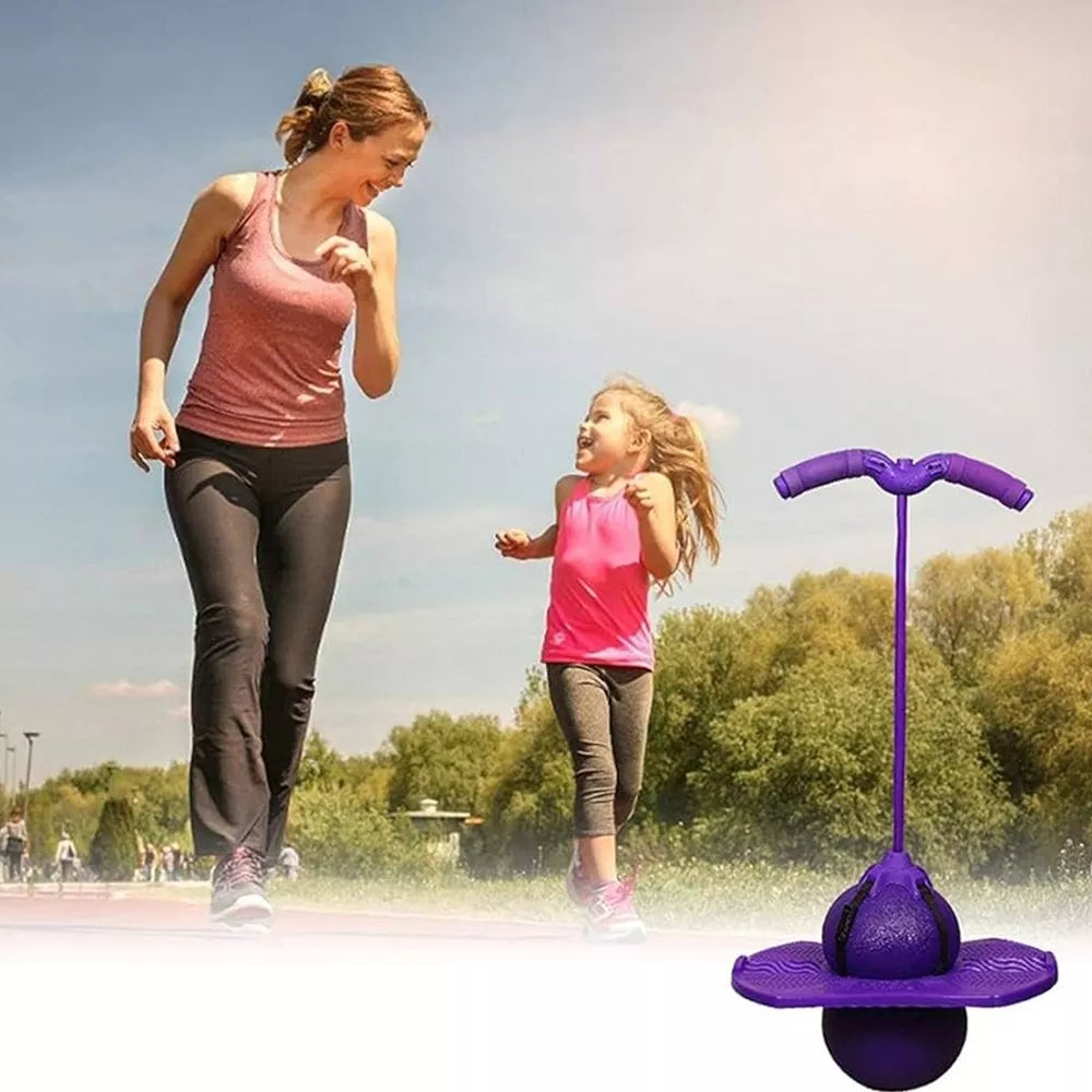 Balansinis šokliukas "POGO" violetinis