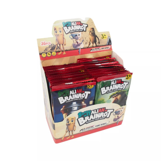 Brainrot kortos vaikams (10 kortų)