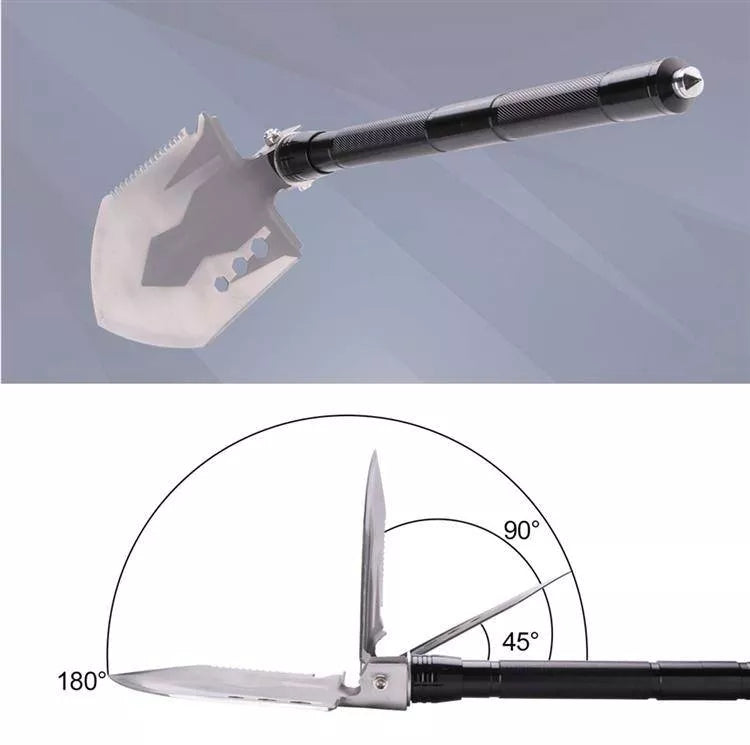 Daugiafunkcinis turistinis kastuvėlis