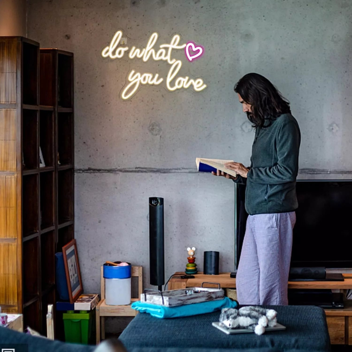 Dekoracinis šviestuvas "Do What You Love"