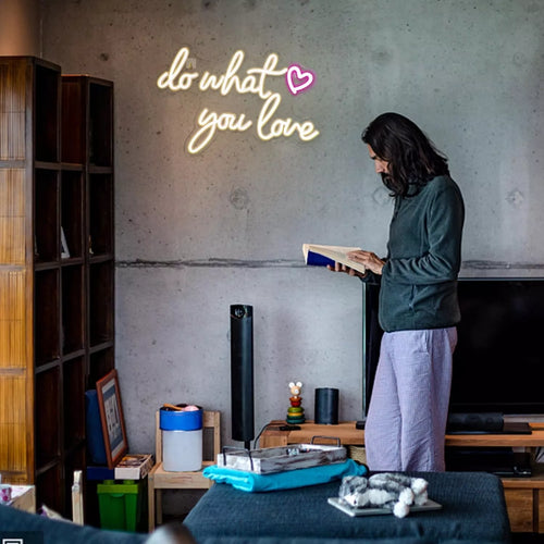 Dekoracinis šviestuvas "Do What You Love"