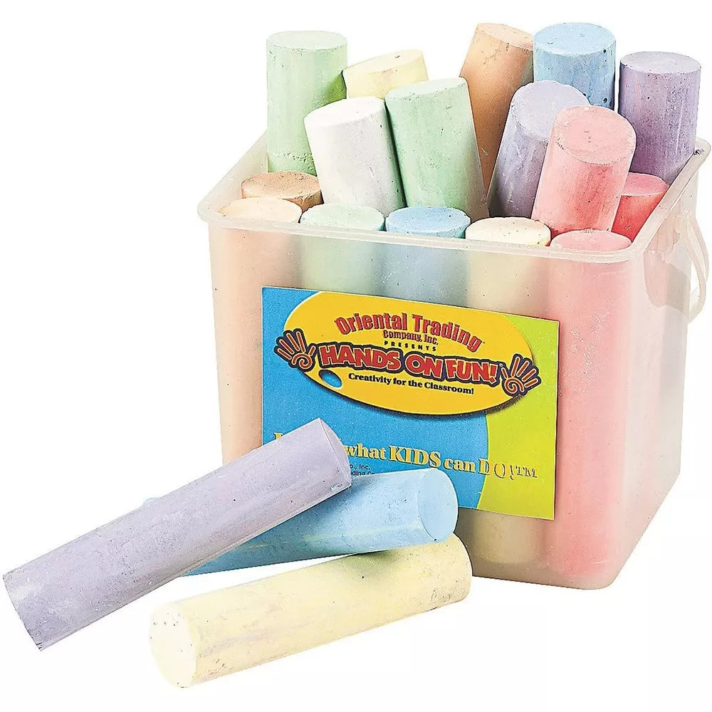 Didelės kreidelės, 20 vnt.