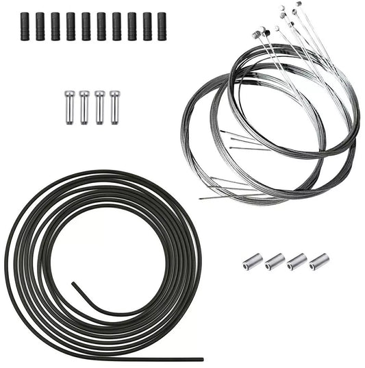 Dviračio troselių, šarvų ir antgalių rinkinys