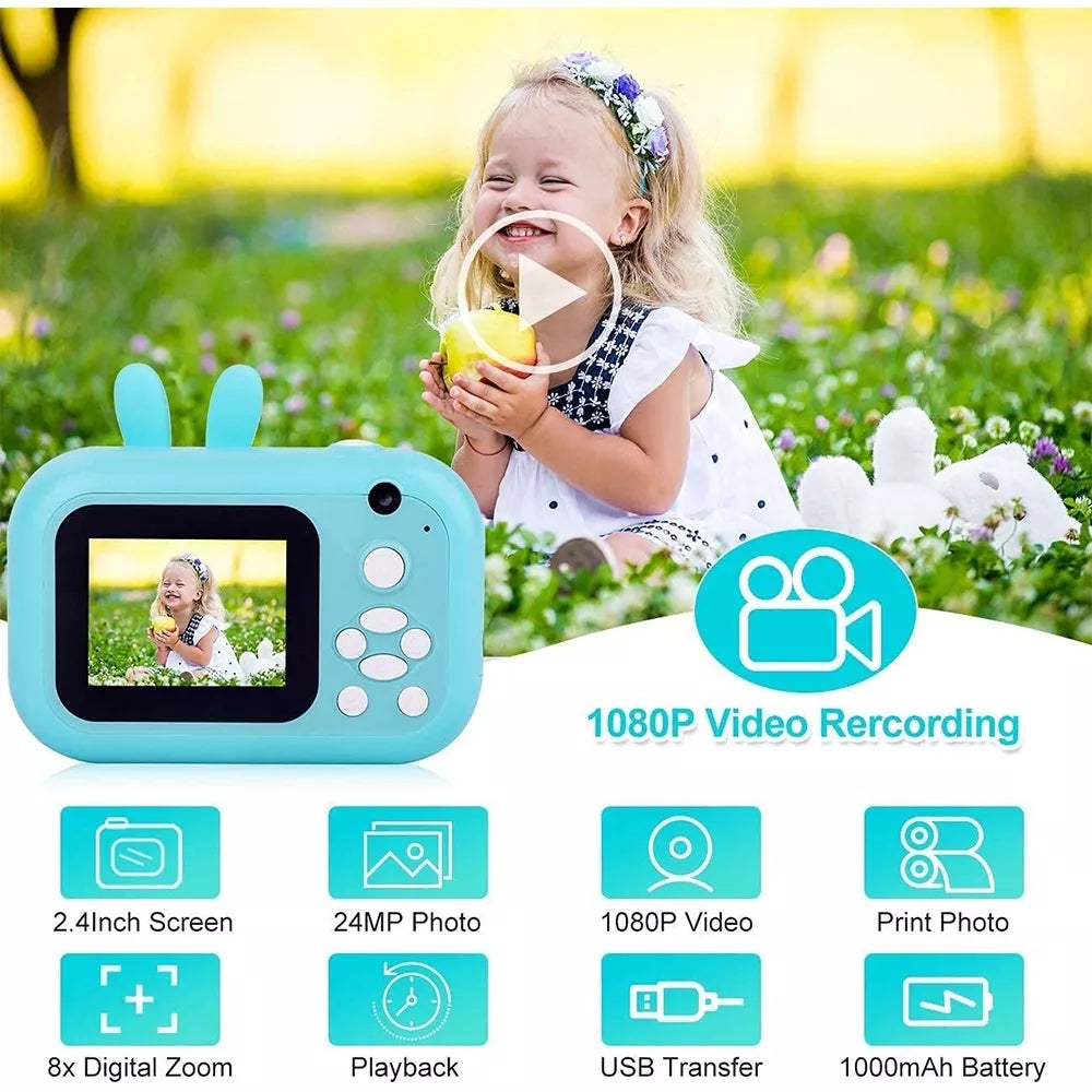 Fotoaparatas su spausdintuvu +32GB