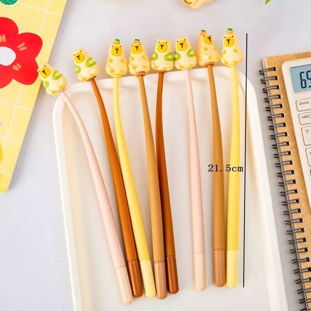 Gelinis rašiklis „Capybara“ su figūrėle