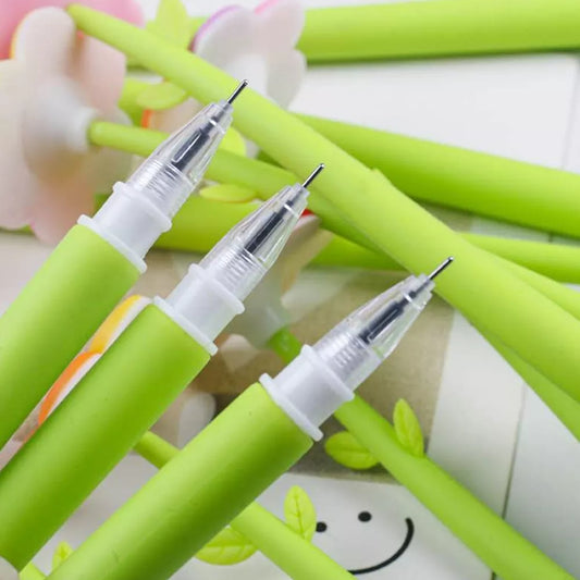 Gelinis rašiklis „Gėlė“, 0.5 mm,