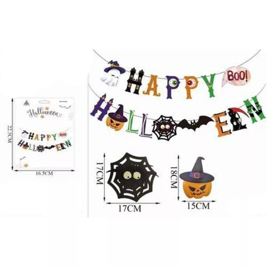 Helovino girlianda „Happy Halloween“