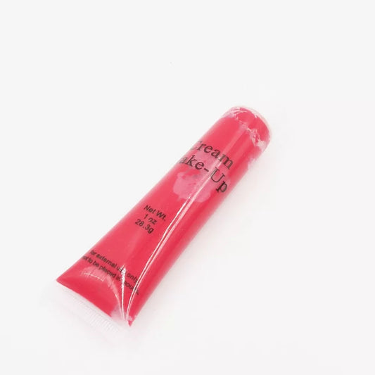 Helovino veido makiažas (raudonas)