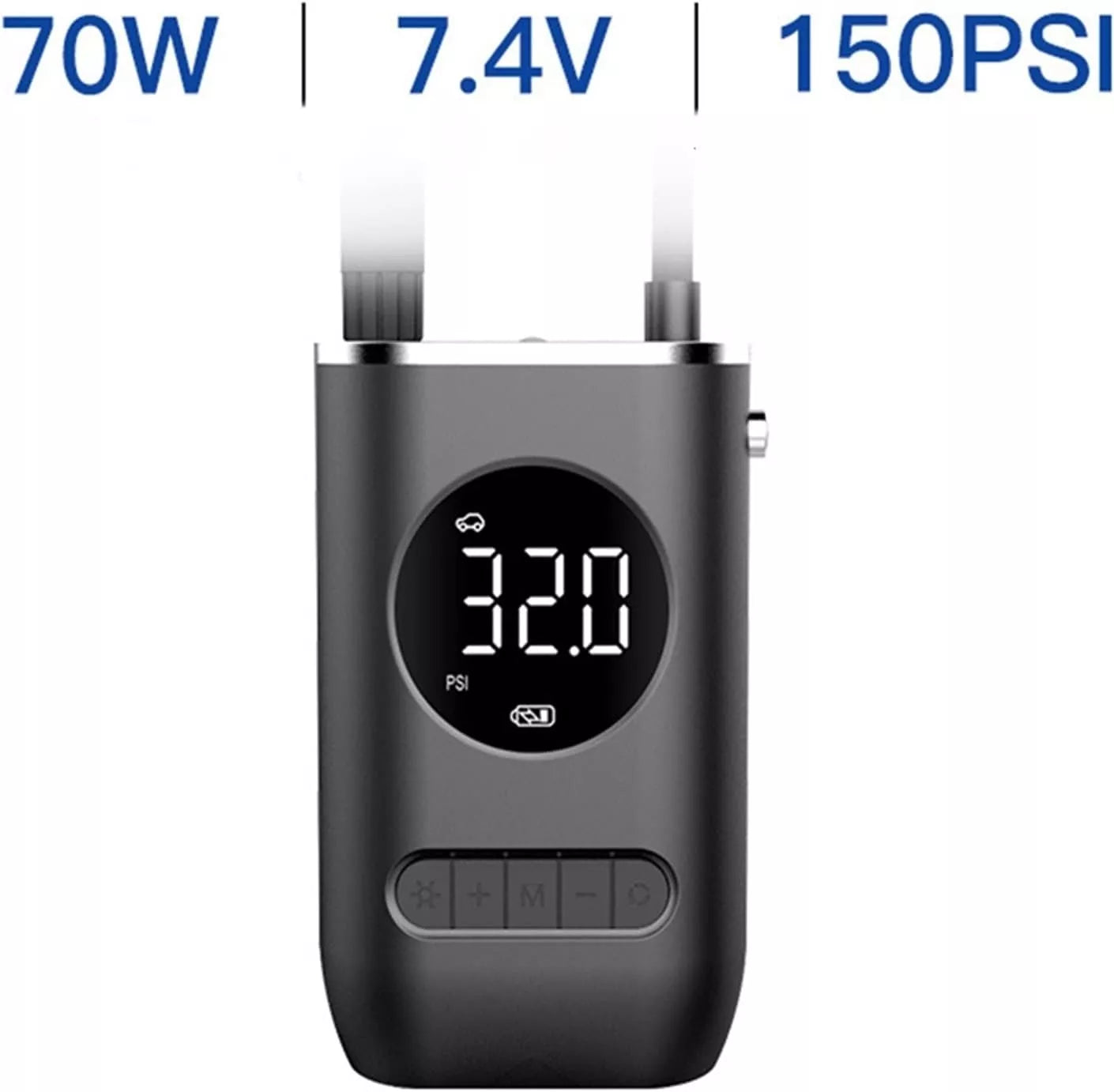 Įkraunamas oro kompresorius