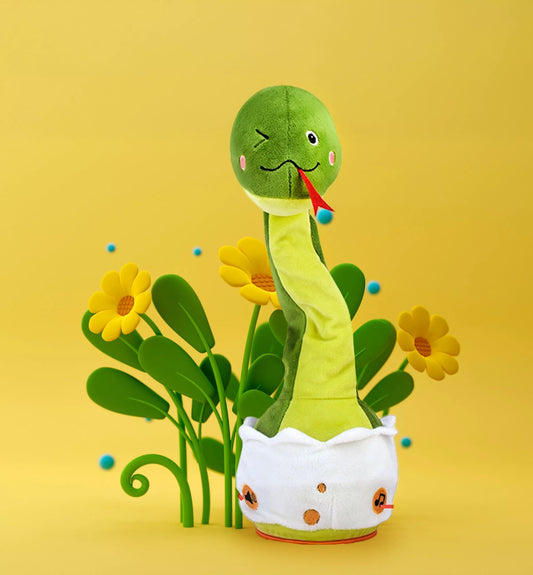 Interaktyvi muzikinė gyvatė iš kiaušinio