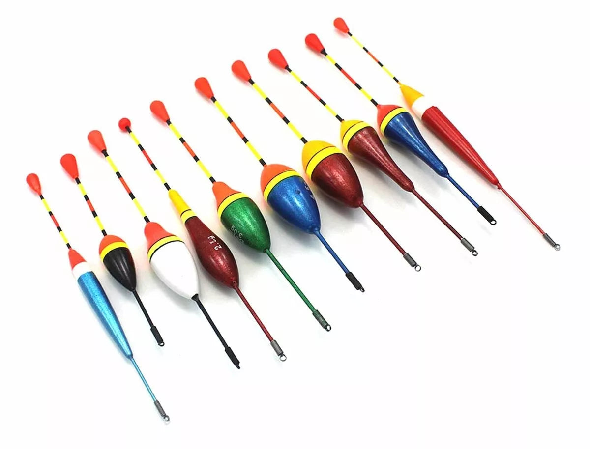 Įvairaus svorio plūdžių rinkinys