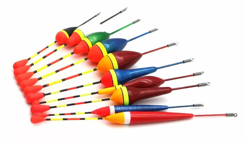 Įvairaus svorio plūdžių rinkinys