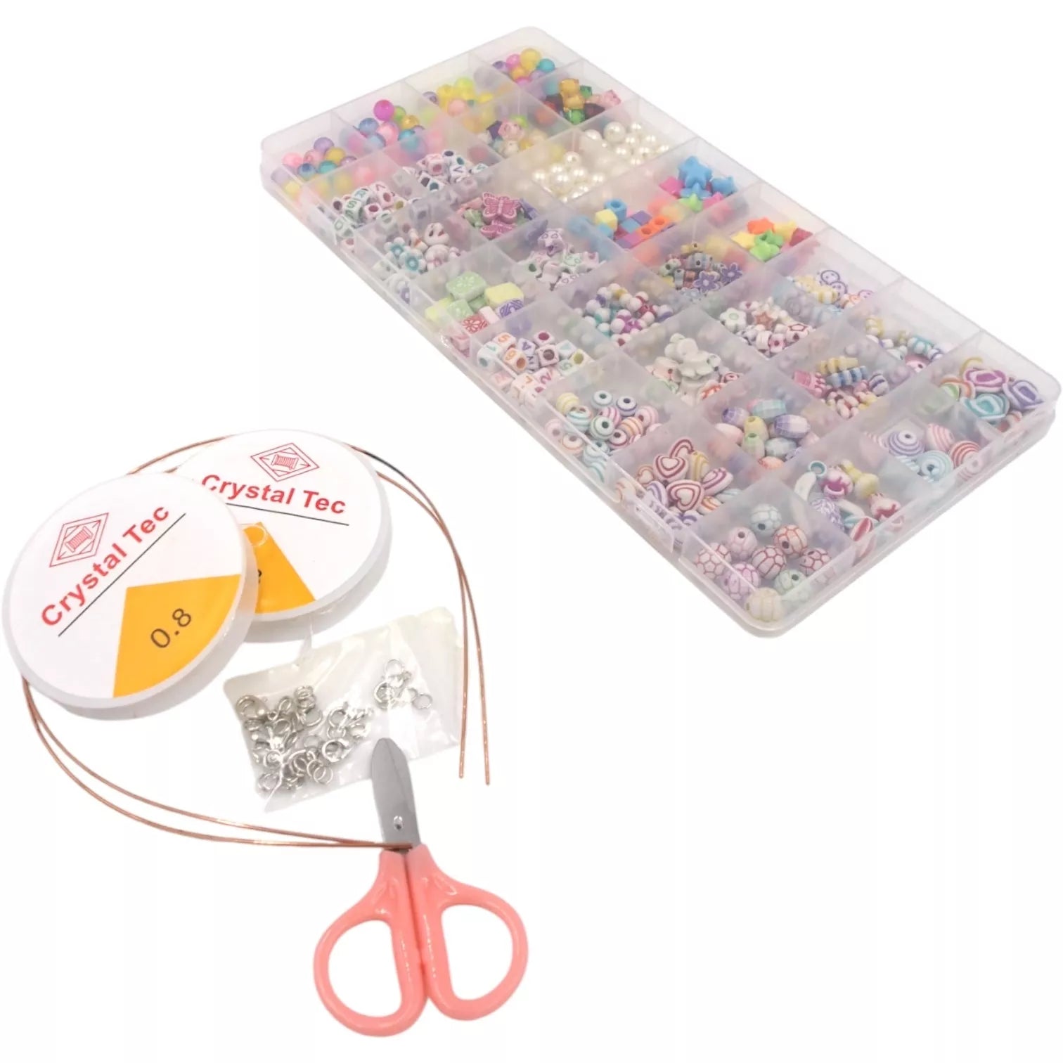 Karoliukų vėrimo rinkinys