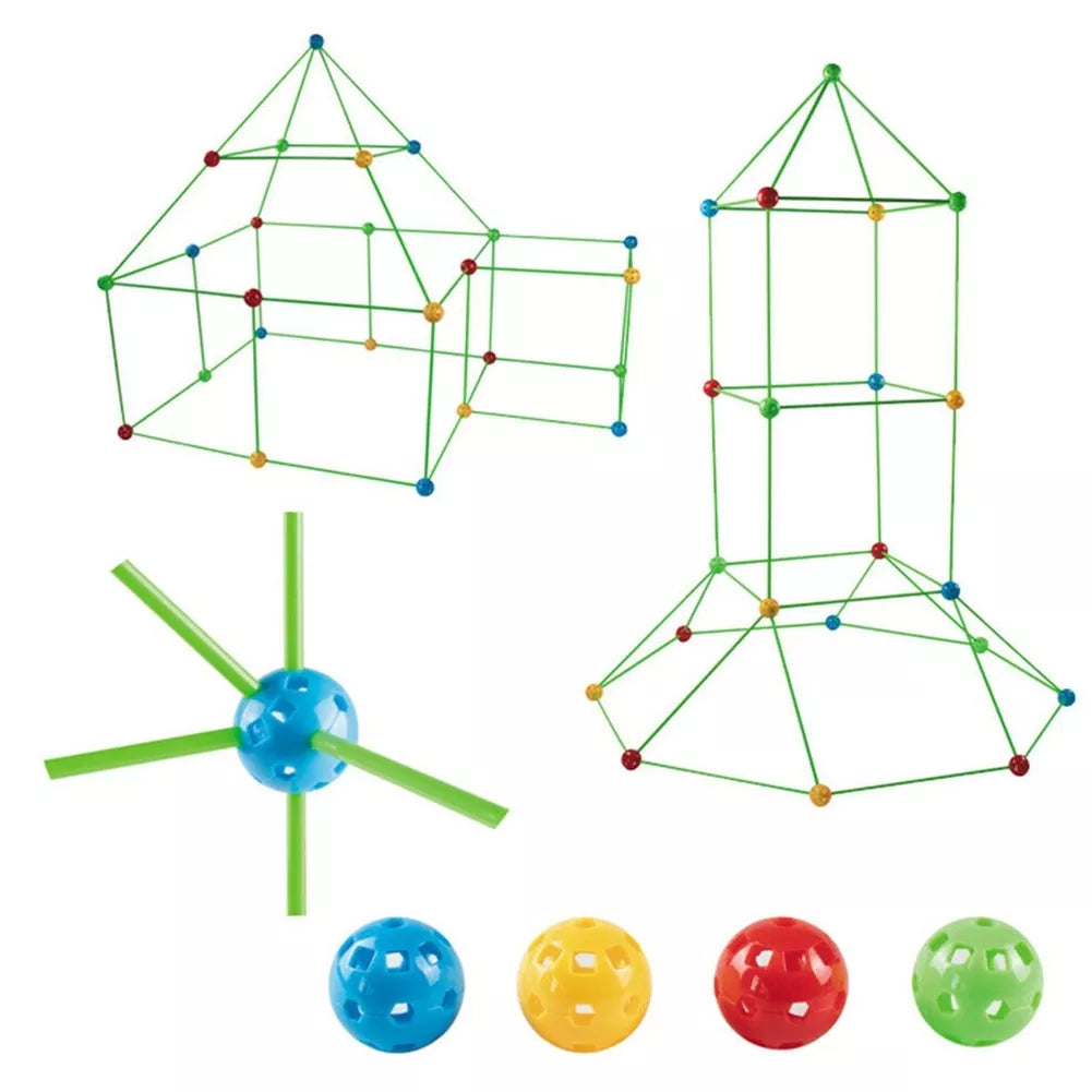 Konstruktorius "Sujungiami Šiaudeliai "NEW"