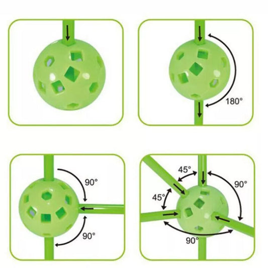 Konstruktorius "Sujungiami Šiaudeliai "NEW"