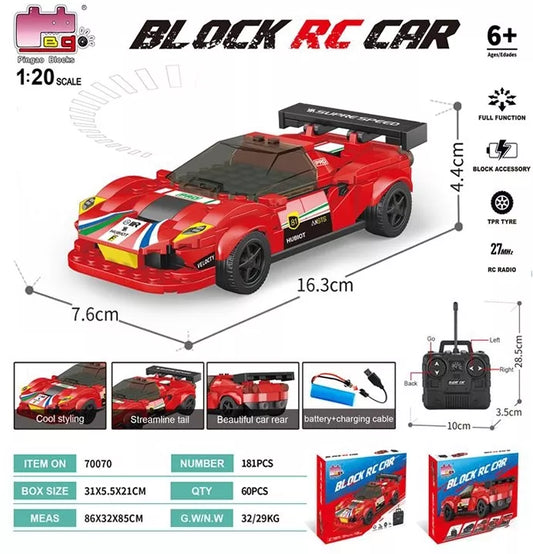 Konstruktorius/suvenyras RC mašinėlė TR2055B