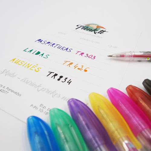 Kvepiantys Geliniai Rašikliai