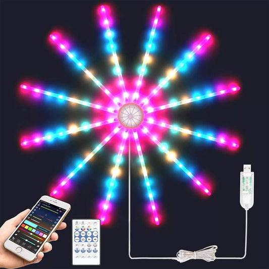 LED dekoracija "Fejerverkas"