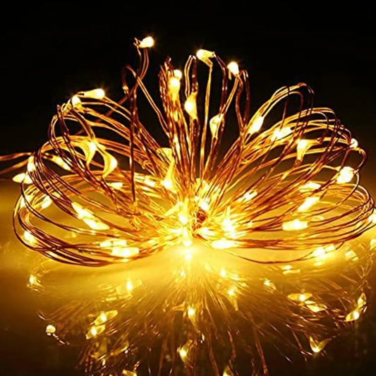 Led girlianda su saulės elementu