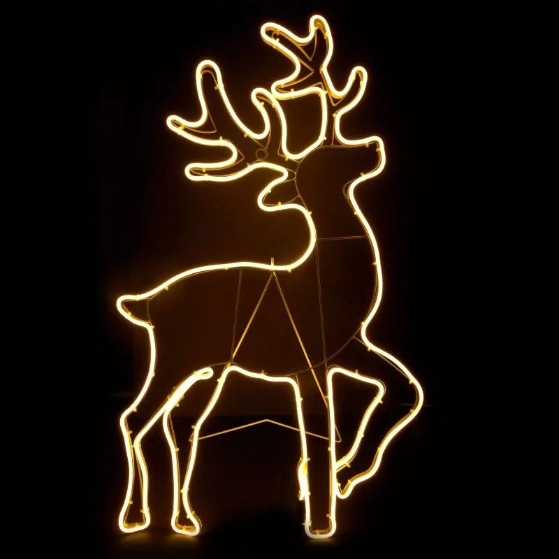 LED Kalėdinis elnias 92 cm