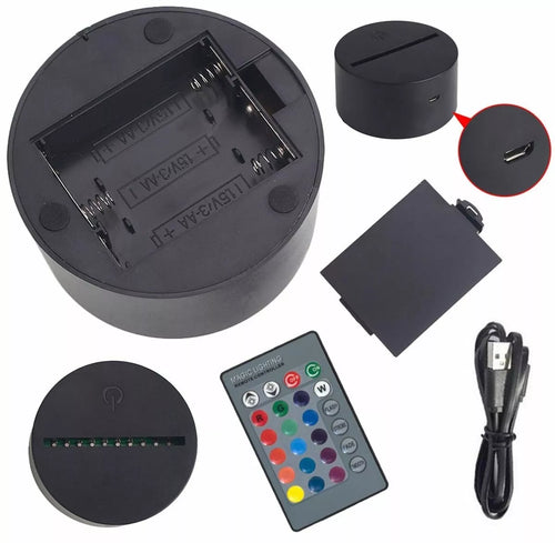 LED naktinė lempa futbolininko formos