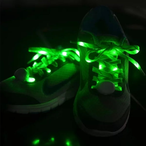 LED šviečiantys batų raišteliai - Oranžinė