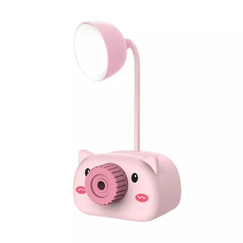 LED šviestuvas su drožtuku - Mėlyna