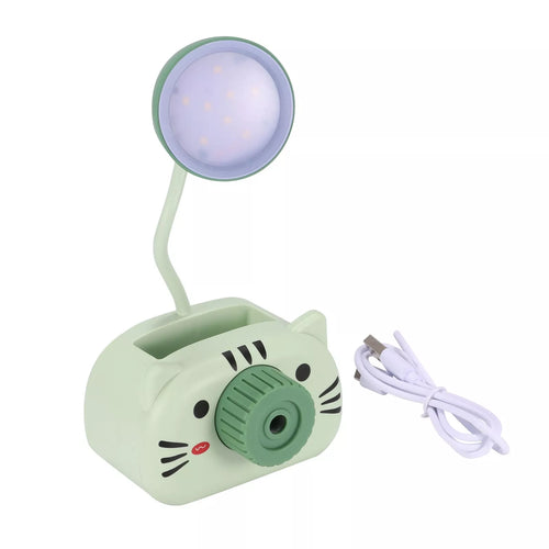 LED šviestuvas su drožtuku - Mėlyna