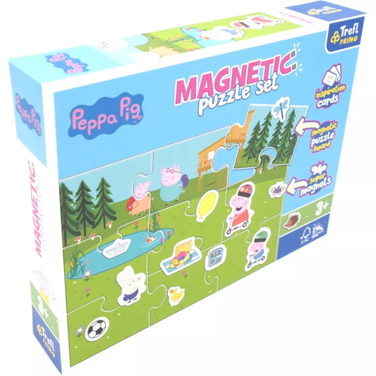 Magnetinis dėlionės rinkinys Peppa Pig – Trefl Primo