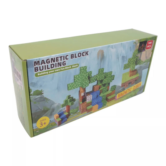 Magnetinių kubelių rinkinis, 100 kubelių GX332944