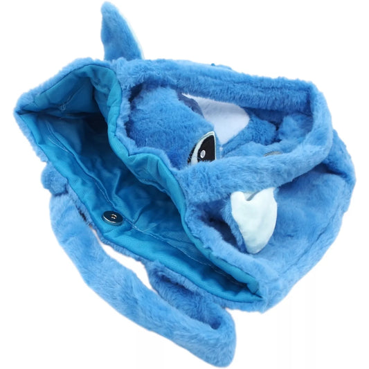 Minkštas pliušinis krepšys su Stitch personažu