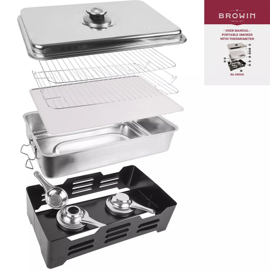 Mobilioji nerūdijančio plieno rūkykla