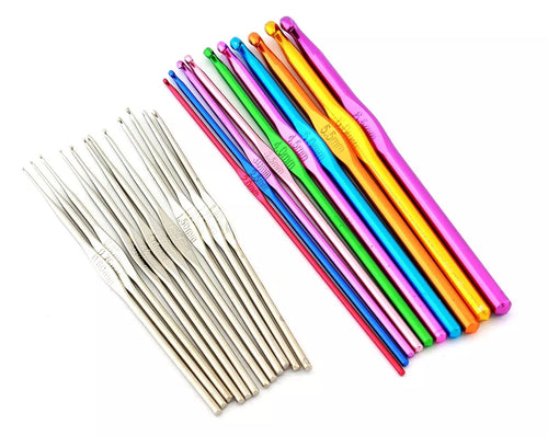 Nėrimo vąšelių rinkinys, 22 elementai