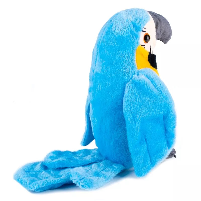 Pliušinė kalbanti papūga -atkartojanti garsus