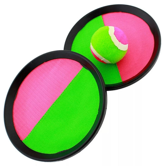 Raketės su kamuoliuku ir lipniu paviršiumi