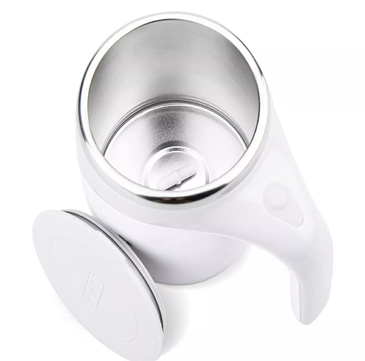 Savaime maišantis puodelis, Baltas