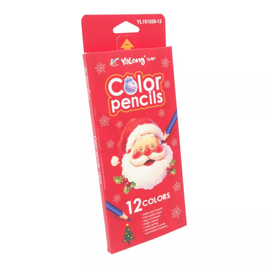 Spalvoti pieštukai Yalong 12 vnt.