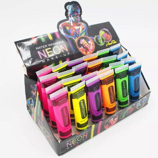 Šviečiantys UV dažai - Oranžinė