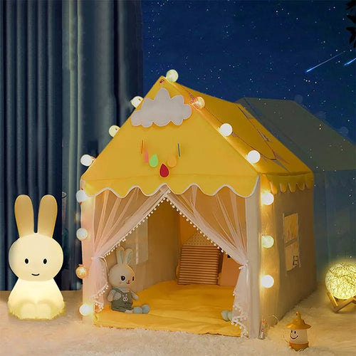 Vaikiška Palapinė - Namelis (mėlyna sp.)