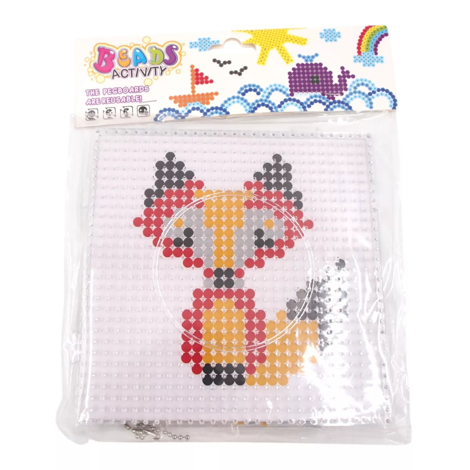 Vaikiškas karoliukų rinkinys „Lapelė“ (lapiukas)